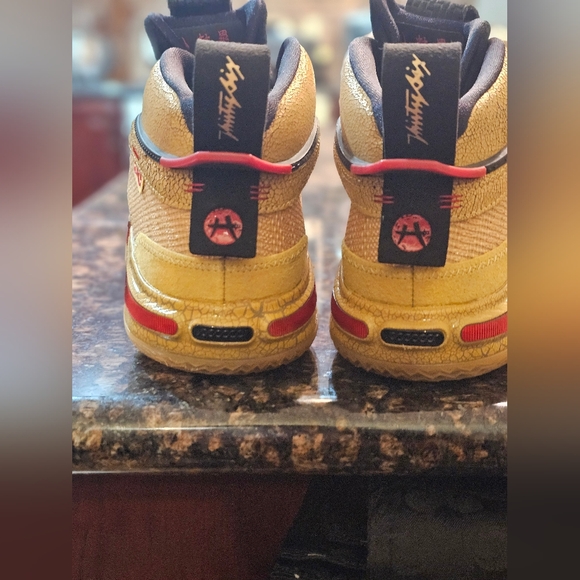 Nike Air Jordan XXXVI 36 SE Rui Hachimura Black Samurai DO2494-260 Men’s 7.5 - Picture 4 of 5